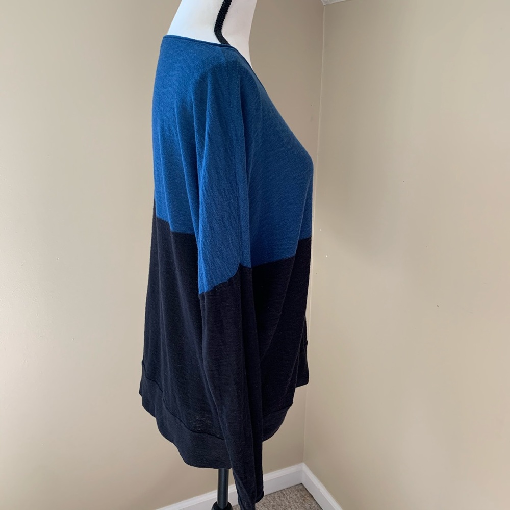 Vince | Women’s long sleeve color block shirt - Picture 3 of 6